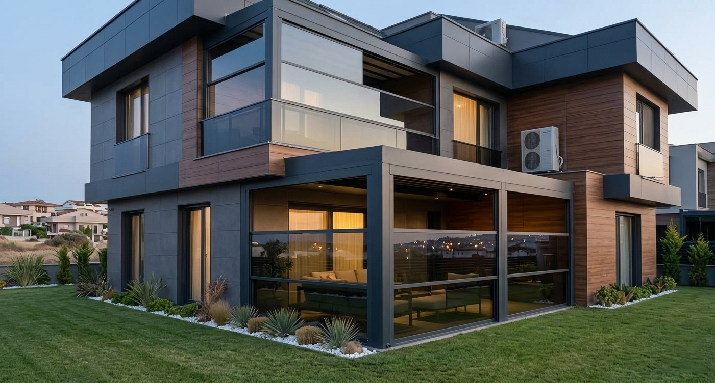 Kış Bahçesi Giyotin Cam Sistemleri